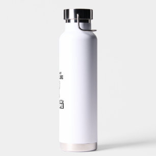 I Hug My French Bulldog So I Dont Choke People Fun Water Bottle