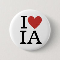 I ❤️ IA Internal Audit for Employees CUSTOM Pins