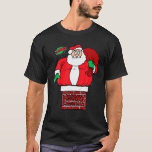 I Identify As Santa Funny Christmas Pyjamas For Da T-Shirt