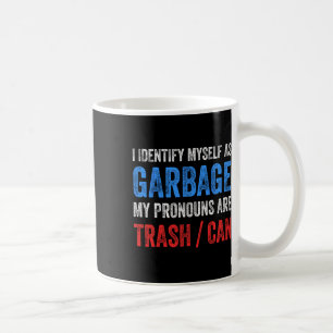 I Identify Myself As Garge Supporters For Trump  Coffee Mug