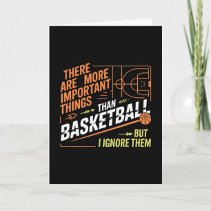 I Ignore Things More Important Than Sketll -  Card