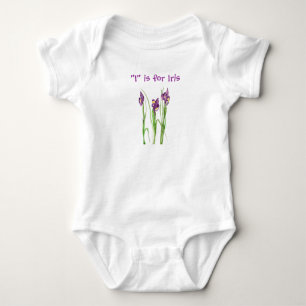 I is for Iris Baby Bodysuit
