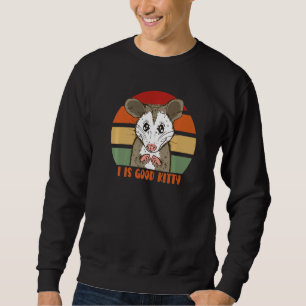 I is Good Kitty Possum Pet More than a Ugly Kitty Sweatshirt