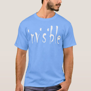 I is Invisible Chronic Illness Spoon Theory Typogr T-Shirt