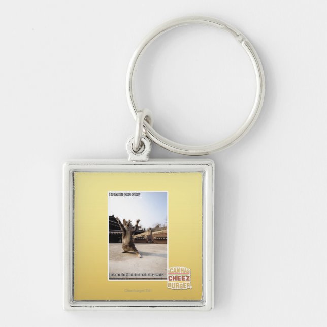 I iz shaolin paws of fury key ring (Front)