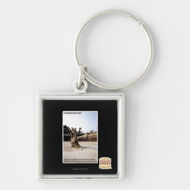 I iz shaolin paws of fury key ring (Front)