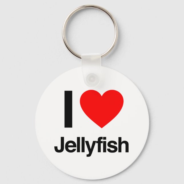 i jellyfish key ring (Front)