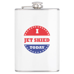 I Jet Skied Today Hip Flask