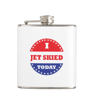 I Jet Skied Today Hip Flask