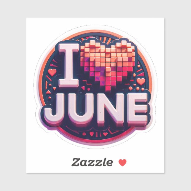 I❤️June - Vibrant and Expressive (Sheet)