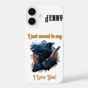 I Just Cawed... Customizable iPhone 16 Case