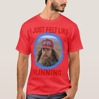 I just felt like running circle T-Shirt