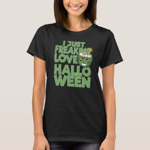 I Just Freaking Love Halloween Coconut Jack O La T-Shirt