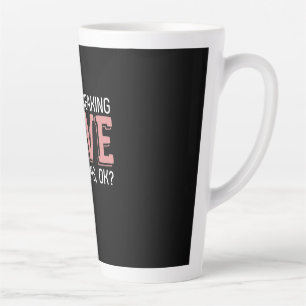 I Just Freaking Love Mushrooms Latte Mug