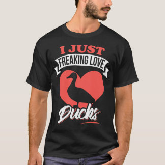 I Just Freaking Love s Ok Rubber beagle dogs  T-Shirt