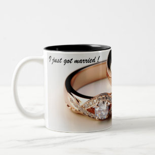 I just got married ! Mug