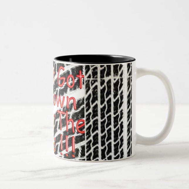 I Just Got Thrown Under The Bus Two-Tone Coffee Mug (Right)