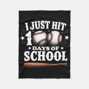 I Just Hit 100 Days Of School Bysebyll Cool Kids S Fleece Blanket