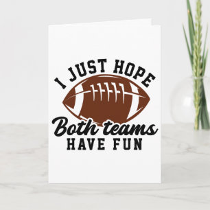 I Just Hope Both Teams Have Fun For Sunday Night F Card