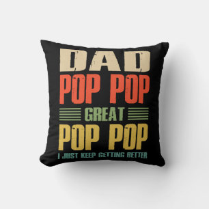 I Just Keep Getting Better Cushion