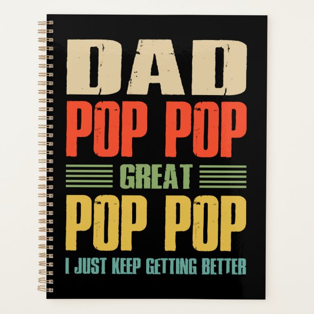  I Just Keep Getting Better Planner (Front)