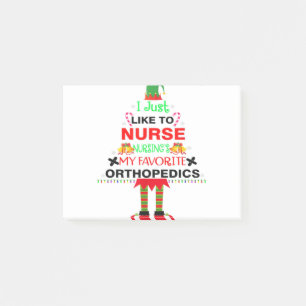 I Just Like To Nurse Nursing's My Favourite Christ Post-it Notes