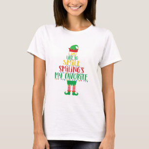 I Just Like To Smile Smiling's My Favorite Christm T-Shirt