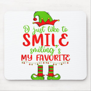 I Just Like To Smile Smiling's My Favourite Christ Mouse Pad