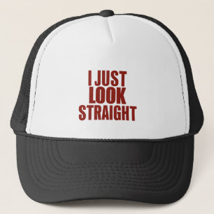 I Just Look Straight LGBT Gay Lesbian Pride Month  Trucker Hat