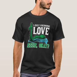 I Just Love Nessie  Loch Ness Monster Nessie Myth T-Shirt