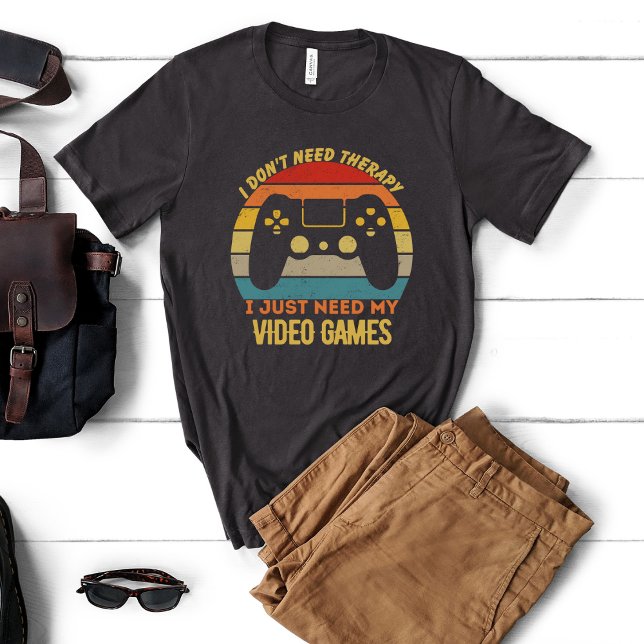 I just need to my video games retro T-Shirt (Creator Uploaded)