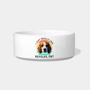 I Just Really Like Beagles, OK? Bowl