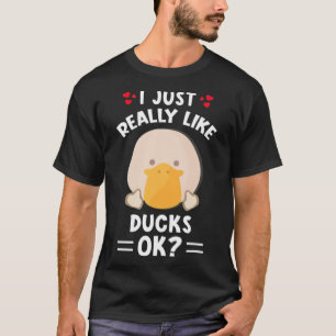 I just really like ducks animal bone  T-Shirt