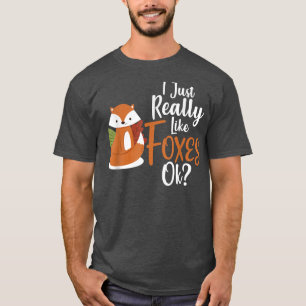 I Just Really Like Foes Ok Fo Lover Kawaii T-Shirt