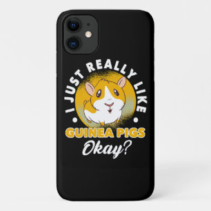 I Just Really Like Guinea Pigs Cavy Roddent iPhone 11 Case