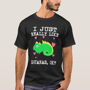 I Just Really Like Iguanas T-Shirt