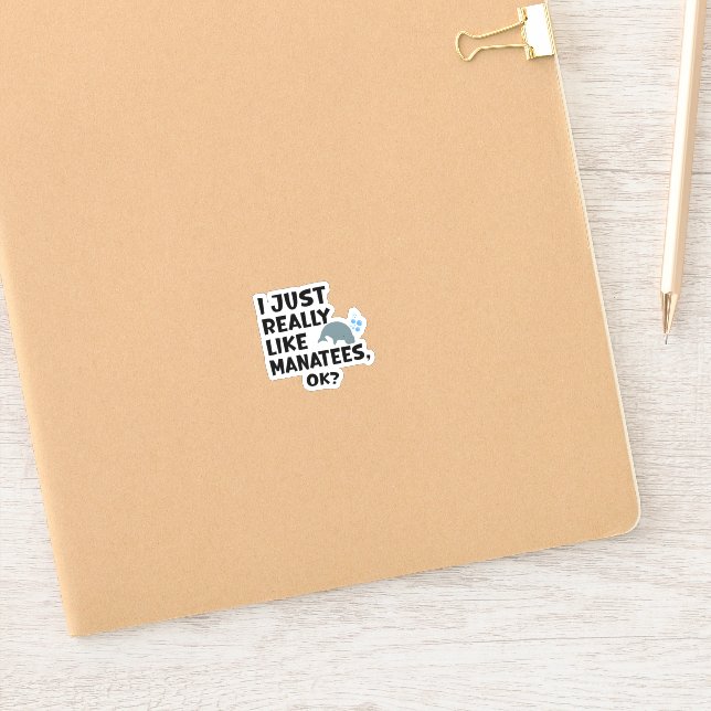I Just Really Like Manatees, Ok? (Notebook)