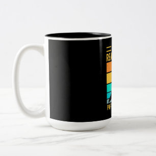 I Just Really Like Parrots Two-Tone Coffee Mug