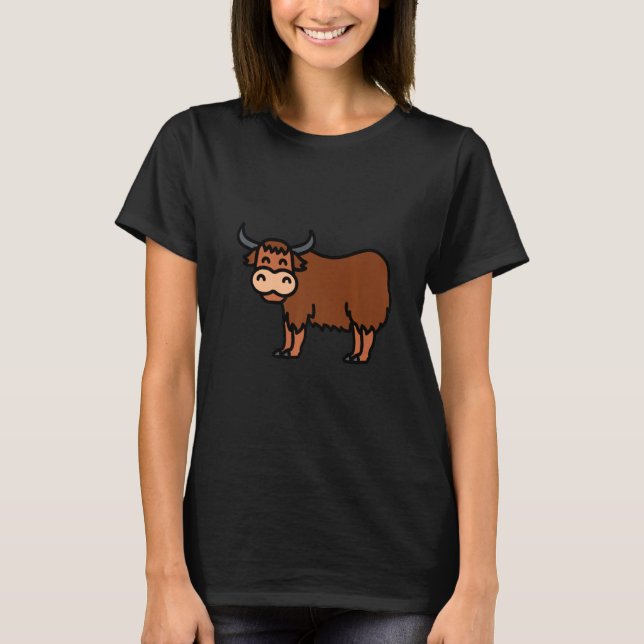 I Just Really Like Yaks Yak T-Shirt (Front)