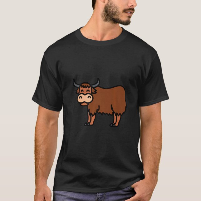 I Just Really Like Yaks Yak T-Shirt (Front)