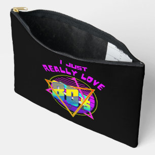 I JUST REALLY LOVE 80s Accessory Pouch