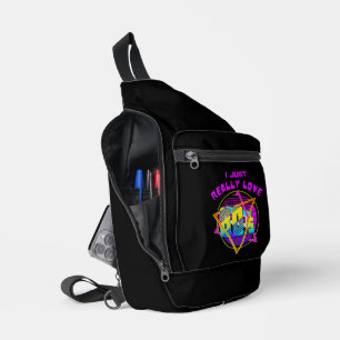 I JUST REALLY LOVE 80s Sling Bag