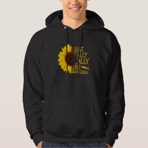 I Just Really Love Barracudas Women Men Fish Sunfl Hoodie