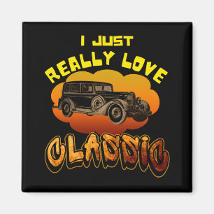 i just really love classic  magnet