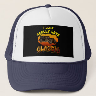 i just really love classic trucker hat