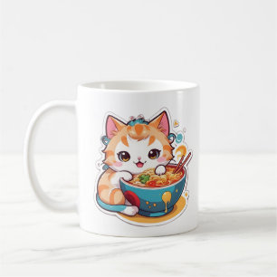 I Just Really Love Ramen Kitten Coffee Mug