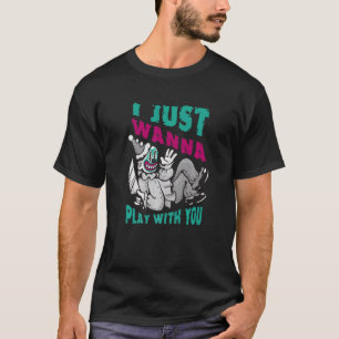 I Just Wanna Play With You Costume Party Clown T-Shirt