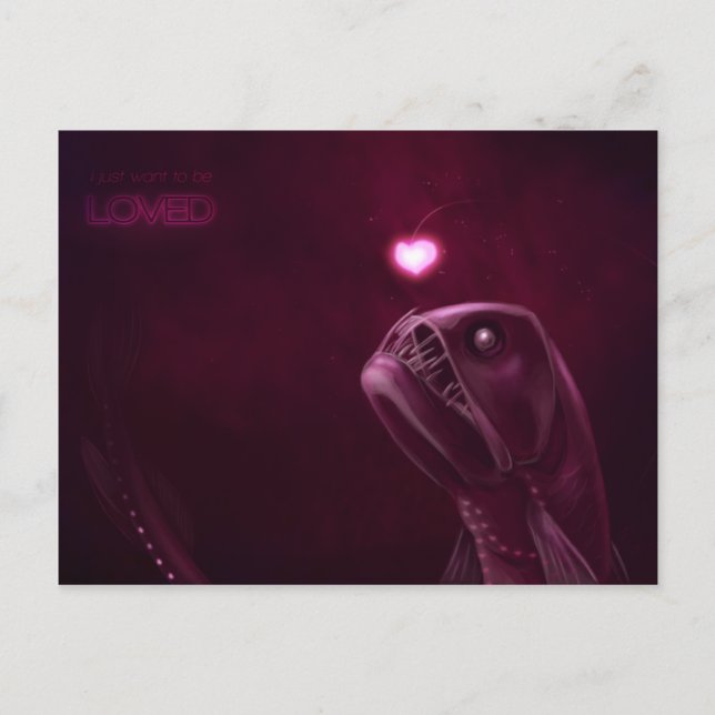 I just want to be LOVED Postcard (Front)