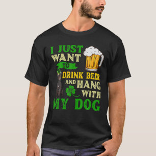 I Just Want To Drink Beer And Hang With My Austral T-Shirt