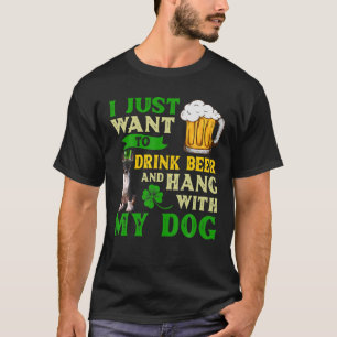 I Just Want To Drink Beer And Hang With My Rat Ter T-Shirt